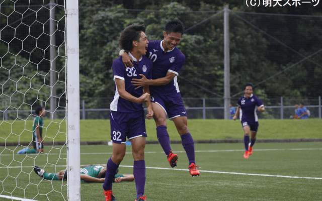 ルーキーが躍動　専大に辛勝／関東大学１部リーグ戦