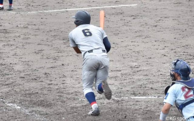 【硬式野球部】 一時はリードするも、終盤に逆転を許し敗北