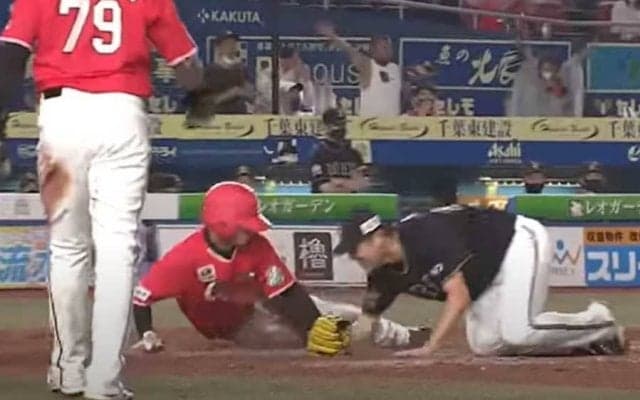 「和田くん足速っ」ロッテの“走者一掃左前打”2連発、新星の神足にファン驚愕