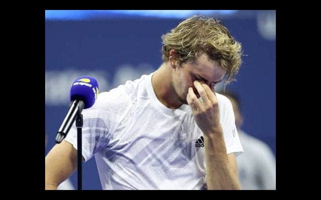  涙ズベレフ「とてもつらい」 