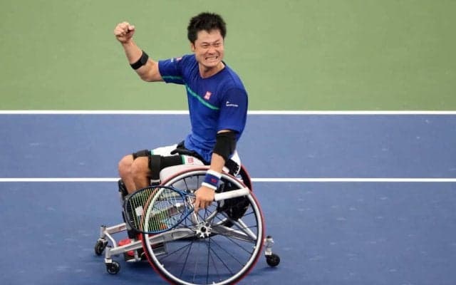 全米OP7度目Vの国枝慎吾。「今度は全仏で暴れたいと思います」