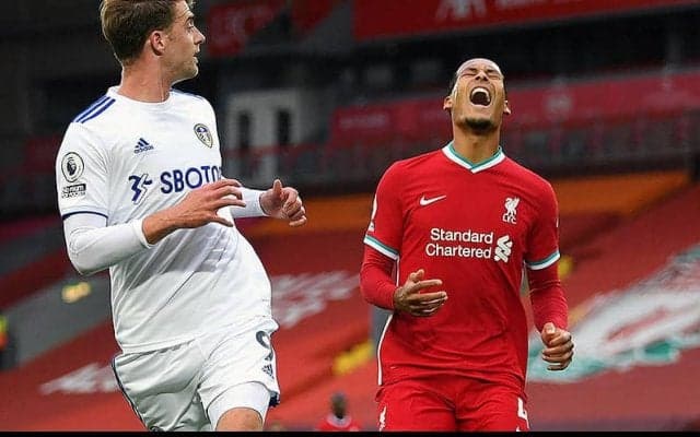 “傲慢”プレーで失点関与のV・ダイクが識者に反論　「ベストを尽くそうとした結果」