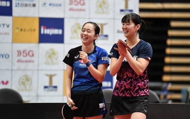 石川佳純「張本選手にサーブが効かなかった」＜卓球オールスタードリームマッチ＞