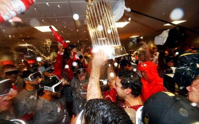【MLB】新型コロナ禍でシャンパンファイト禁止へ　米メディア「祝福を禁止に」