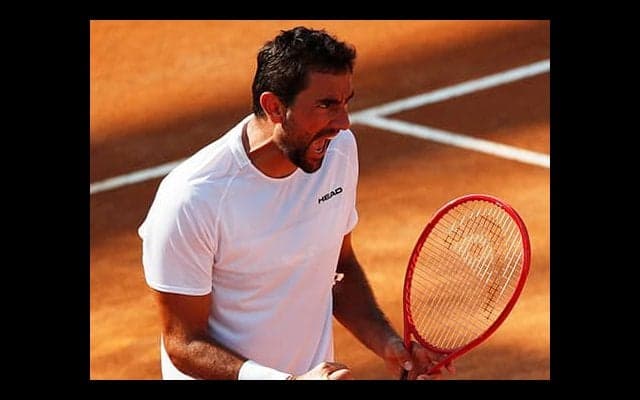  チリッチ 逆転勝ちで初戦突破 