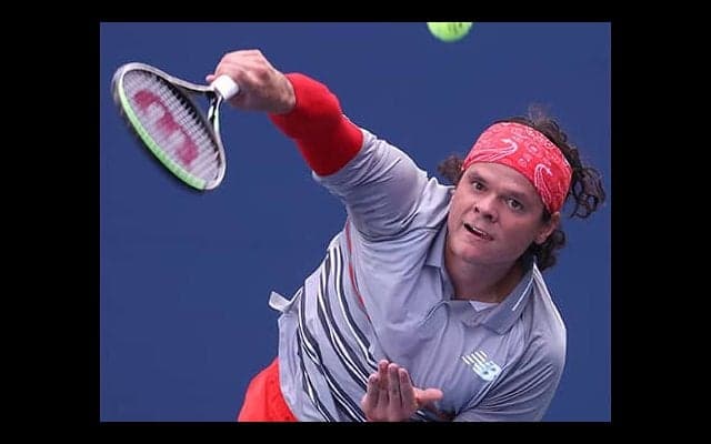  快勝ラオニッチ「まだ緊張」 