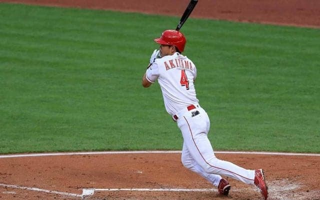 【MLB】秋山翔吾、3試合ぶりマルチ　先取点を呼び込む中前打、三塁内野安打