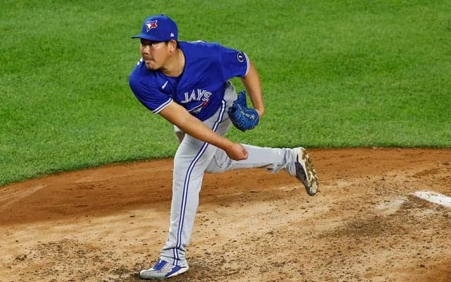 【MLB】山口俊、2番手救援で5者連続四死球7失点　初のヤンキースタジアムで大乱調