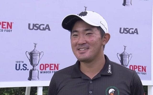 金谷拓実が全米オープンへ意気込み「ローアマを獲ることを目標に頑張りたい」