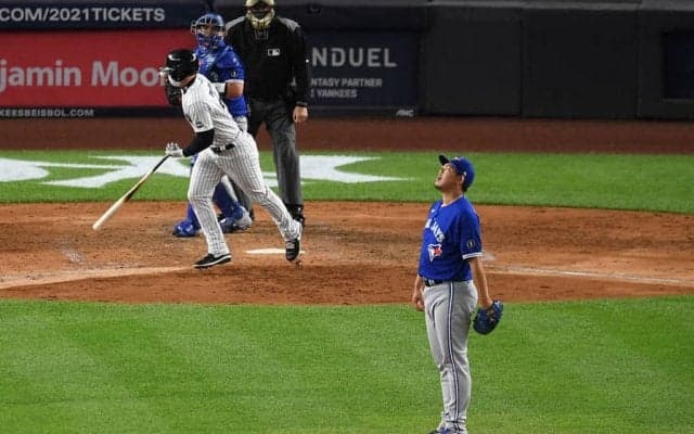 【MLB】山口俊、5連続四死球などで炎上7失点　監督は投手陣に苦言「ストライクを投げないと…」