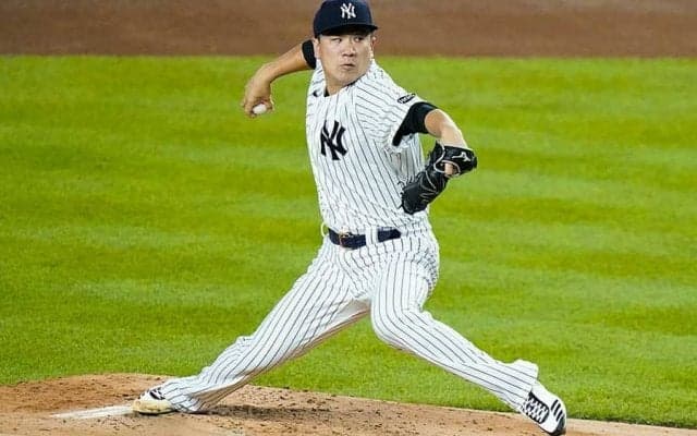 【MLB】田中将大、今季最長7回3失点で3勝目の権利持ち降板　ヤ軍打線が1イニング5発と大量援護