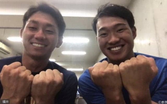 【野球】秋季リーグ戦開幕前インタビュー③　嶋田翔選手×福井章吾選手　～チーム１の大食漢コンビ～