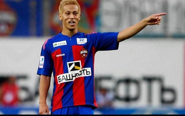 無回転だけじゃない　CSKA時代の本田が見せた完璧なコントロールショット【ビューティフル・フリーキック】