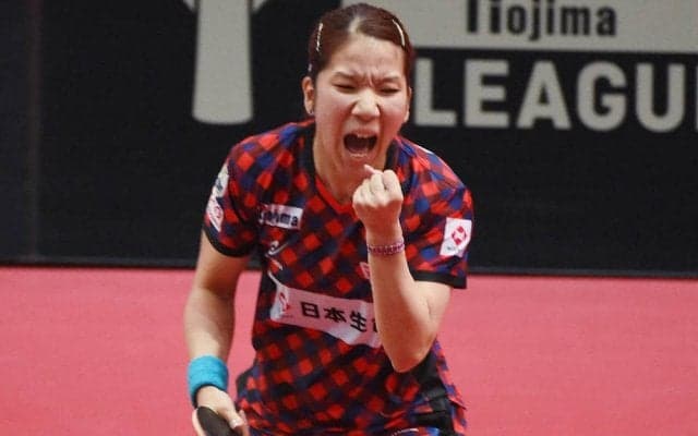 昨季TリーグMVPの森さくら、強烈両ハンドで石川佳純に激勝！【卓球 ドリームマッチ】