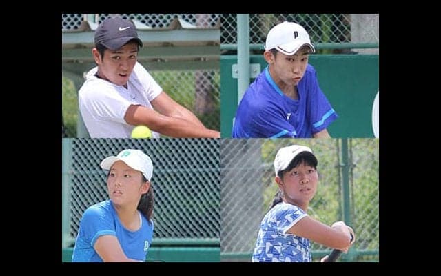  高3テニス大会 沖縄代表が決定 