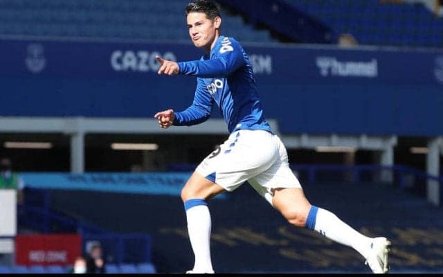 ハメス・ロドリゲスがデビュー2戦目にして初ゴール！ キャルバート＝ルーウィンはキャリア初ハットトリック！《プレミアリーグ》