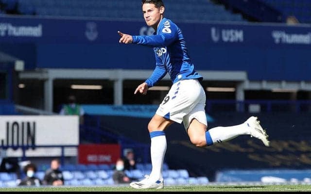 ハメスが移籍後初ゴール！ 指揮官アンチェロッティ「もうチームに馴染み、すべて問題なしだ」