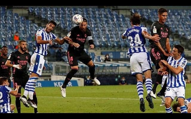 王者マドリーはドロー発進 10年ぶりリーガ帰還のシルバ擁するソシエダを崩せず