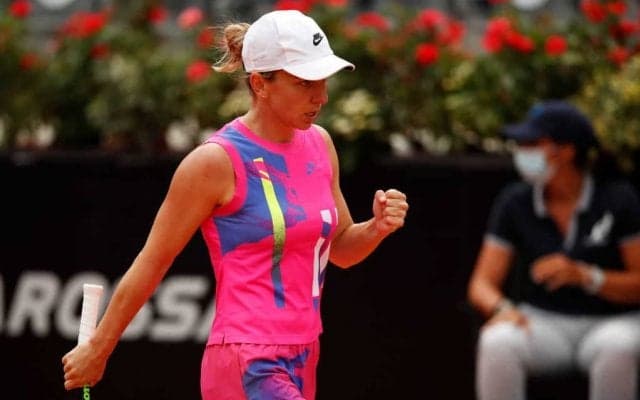 女子テニス ローマ大会決勝はわずか32分で終幕。ハレプが今季3度目の優勝