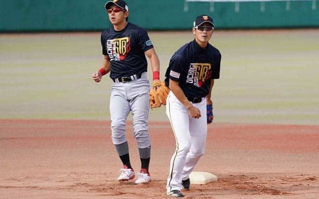 「世界一の二遊間」独立Lで復活！　川崎宗則は遊撃、西岡剛は二塁でスタメン