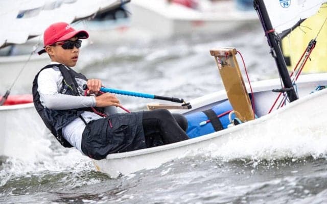 重松 陽優勝！東日本オプティミスト選手権最終日
