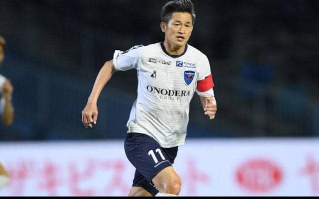 53歳6カ月28日でJ1最年長出場記録を更新したカズに村井チェアマン「世界が注目しています」