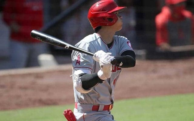【MLB】大谷翔平、第1打席で同点7号2ラン　2戦ぶりスタメンで対左腕から今季初アーチ