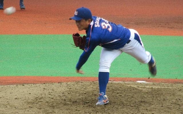 【社会人野球】今秋ドラフト候補、NTT東日本の最速152キロ左腕・佐々木が好救援　1回0封に「まずまず」