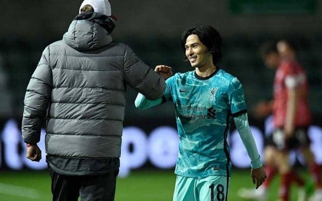 南野拓実、鮮烈ミドル弾含む2G　英紙は続々称賛「ゴールショー」「チャンス生かした」