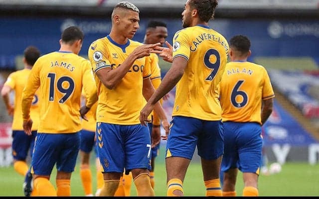 エバートンがパレスとの連勝対決制して開幕3連勝! キャルバート3連発にリシャルリソン初弾!《プレミアリーグ》