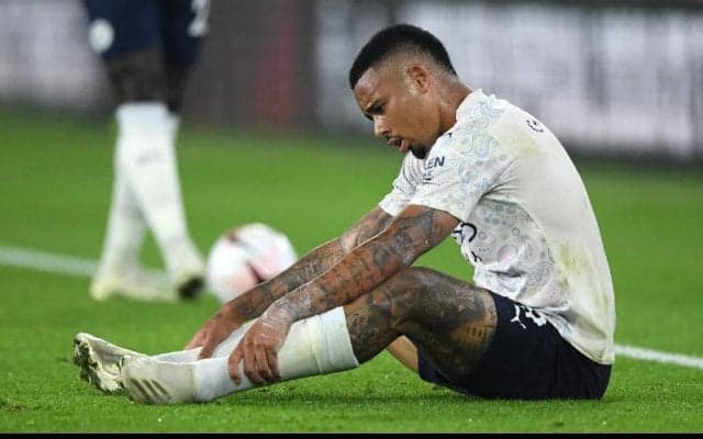 シティ、ジェズスの1カ月離脱が確定…アグエロの復帰は未定