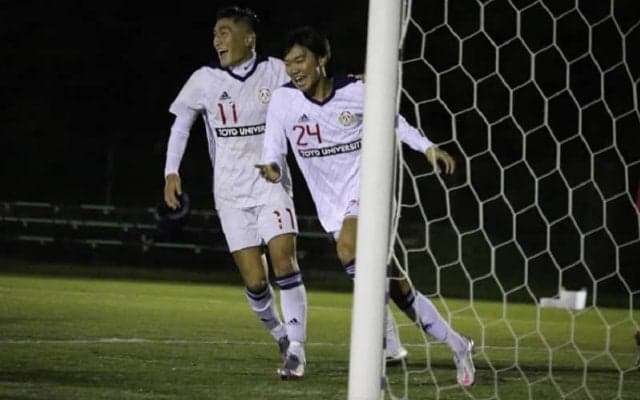 [男子サッカー]明学大に２－１で勝利！アミノバイタルカップ１回戦突破