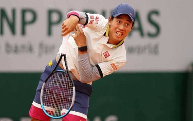 錦織圭 肘の状態は「ほぼ100％かなと思う」。全仏OP2回戦は世界74位トラバグリアと対戦へ