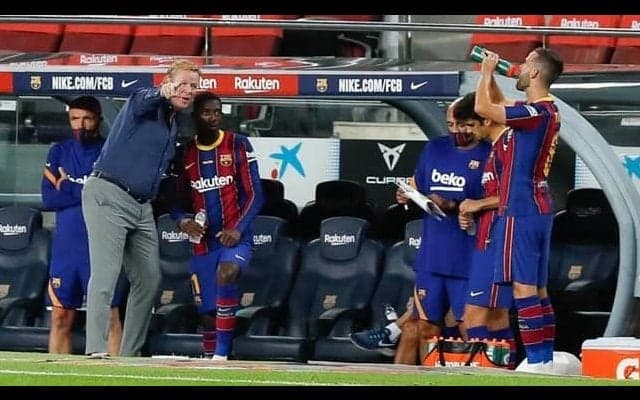 デンベレがリーガ復帰を果たす！アンスとのポジション争いが予想