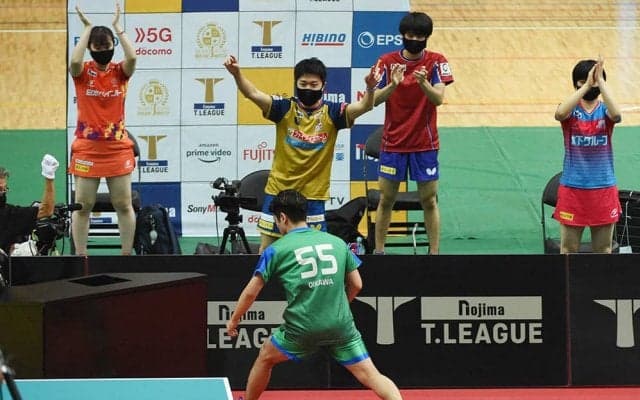 Tリーグ選抜が日本代表選抜を破る下克上！及川「最高に嬉しいです」森薗に勝利 【卓球 ドリームマッチ】