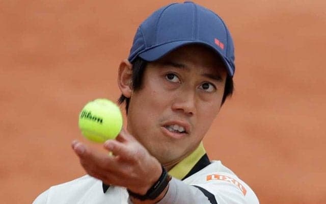 錦織が疲労困憊　229分の“激闘物語る1枚”に国内外熱狂「競って競って勝った!!」