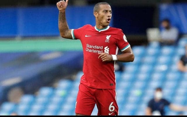 リバプール、新加入チアゴが新型コロナ陽性　デビュー以降のここ2試合欠場