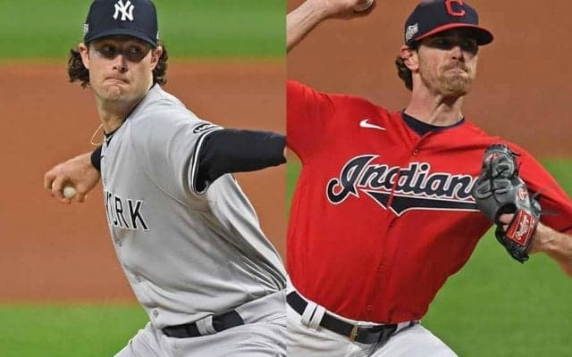 【MLB WCシリーズ】342億円コールが圧巻13奪三振、ヤ軍地区S進出王手　投手3冠ビーバーは7失点KO