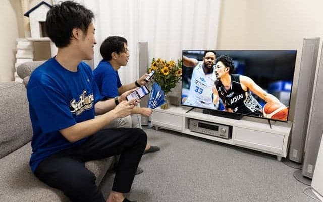 Bリーグ開幕に向け、プロバスケリモート応援システムの準備を開始…シーホース三河、サンロッカーズ渋谷