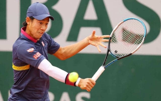 【速報】錦織が第1セットを落とす。世界74位のトラバグリアとの全仏OP2回戦