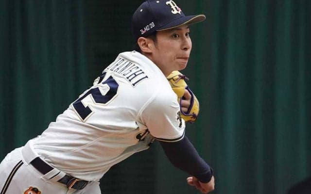 オリックス、ドラ3村西良太の右肘手術を発表　今季開幕ローテ入りも4試合登板