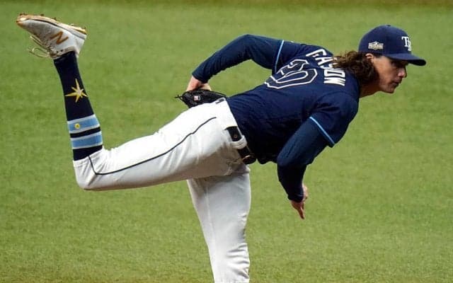 【MLB WCシリーズ】こりゃ打てん…レイズ右腕の浮き上がる160キロに指揮官賛辞「極めて良い投球だ」