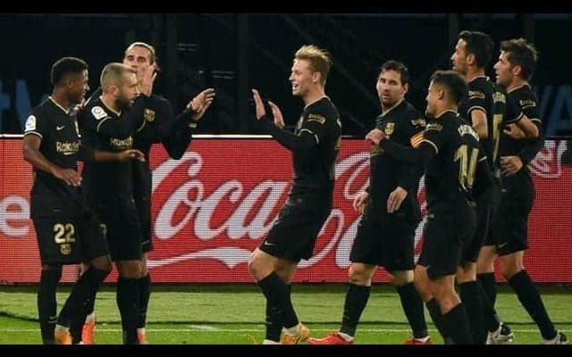 数的不利を跳ね除けたバルサ 攻撃トリオに最高評価