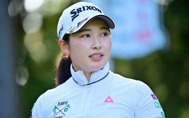 小祝さくら、9アンダーで暫定首位　痛恨4パットダボも「うまく切り替えてプレーできた」