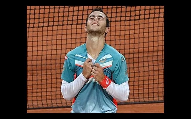  20歳新星 ワウリンカに逆転勝ち 