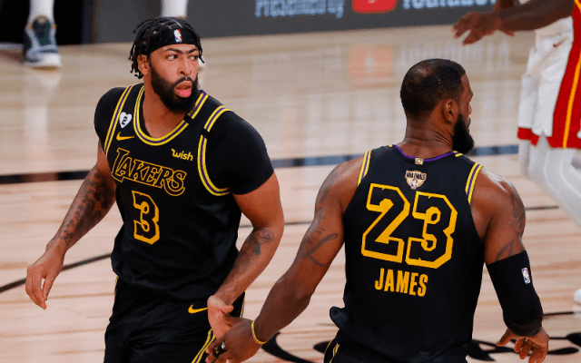 【NBAファイナル】ジェームズとデイビスで計65得点をマークしたレイカーズがヒートに連勝