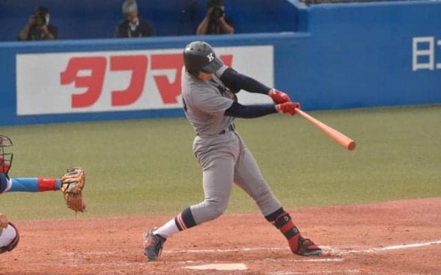 【野球】廣瀬の２試合連続本塁打で勝ち点奪取 東大②