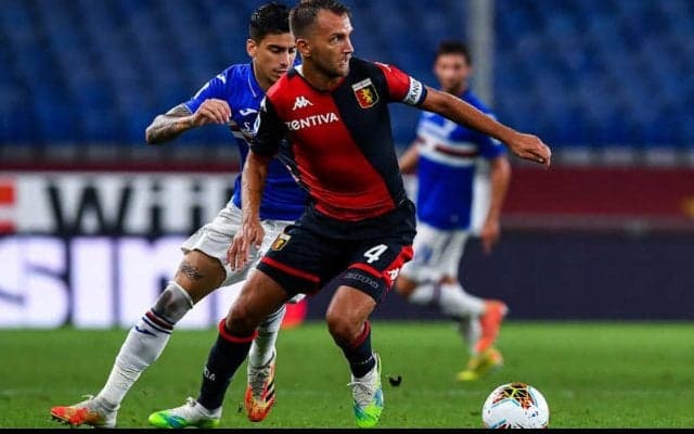 クラスター発生のジェノア、選手17名が新型コロナ陽性反応で試合延期に