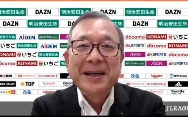 7カ月ぶりスタジアム視察の村井満チェアマン「今日の光景を世界中のサッカーファンにみてもらいたい」