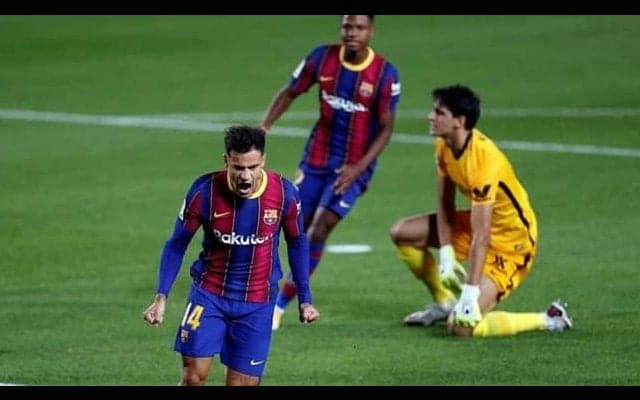 バルサ、好調セビージャと引き分けて連勝ストップ...コウチーニョは復帰後初ゴール